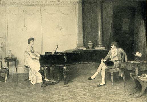 William Quiller Orchardson, 
If Music Be the Food of Love, Play On